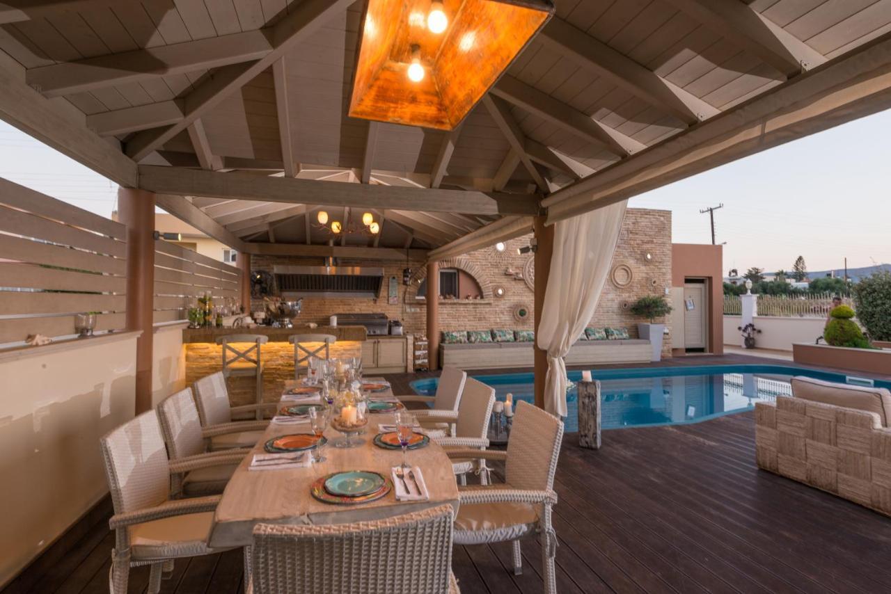 Marilyn Manor, Exclusive Hideway, By Thinkvilla Gouves Exterior foto